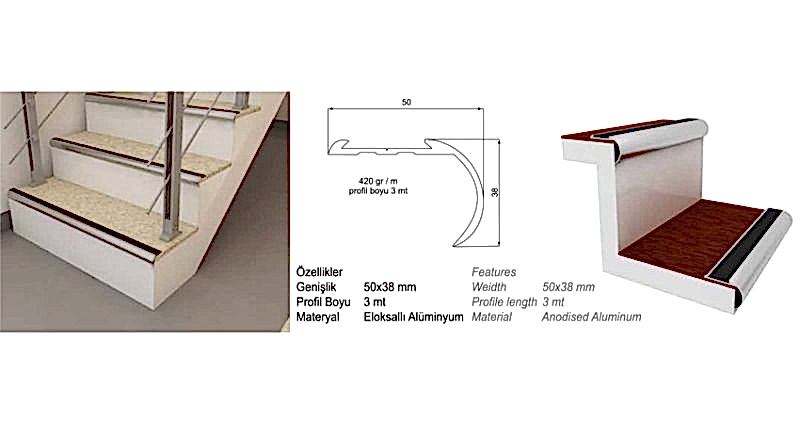 Alüminyum Süpürgelik